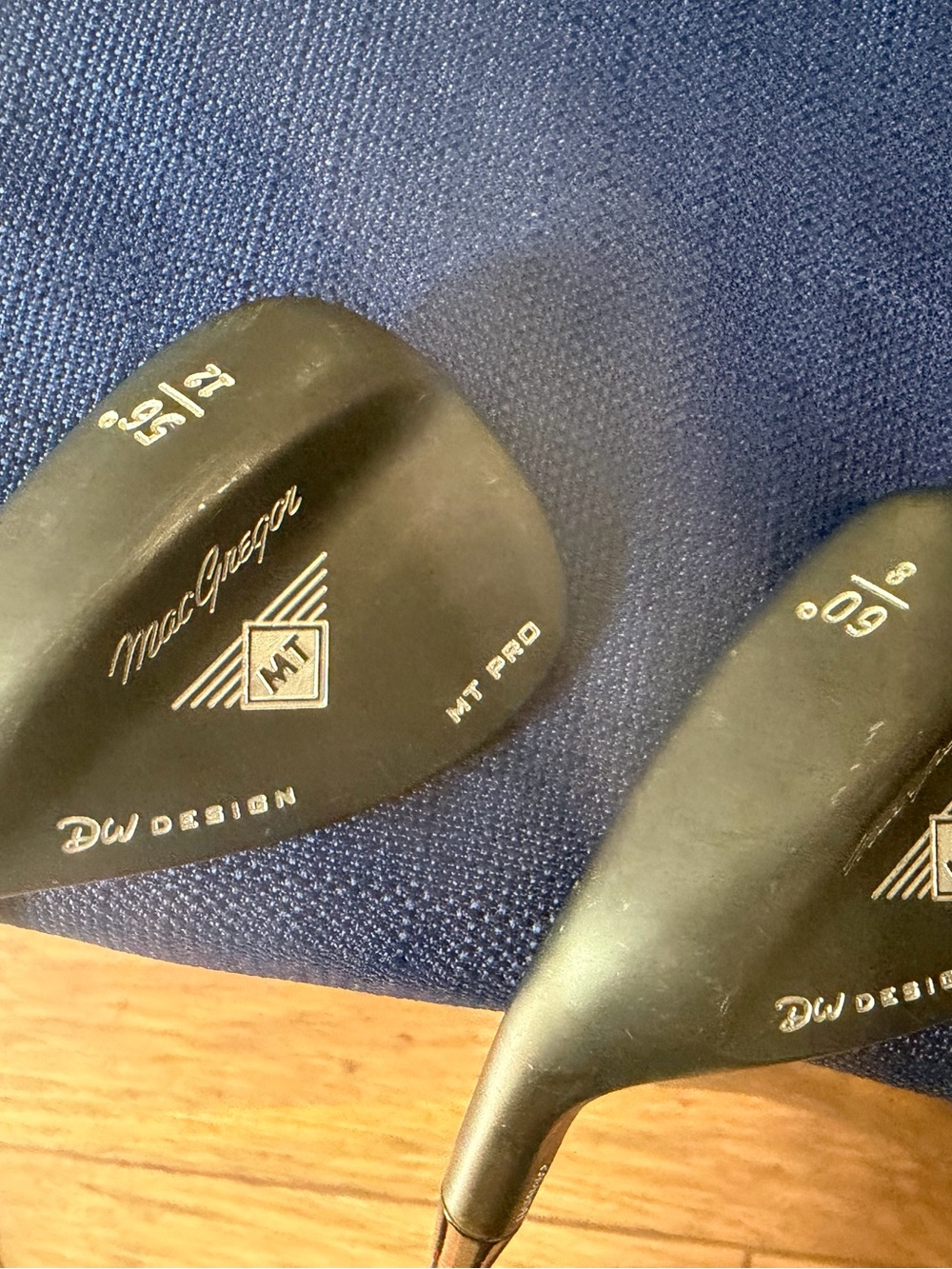 Left handed wedge set macgregor mt pro wedge set golf clubs 56 & 60 degree